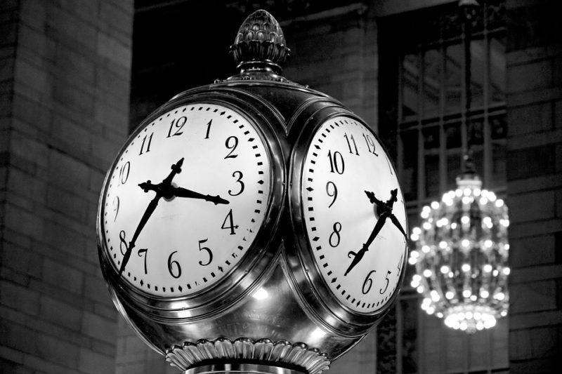 グランドセントラル駅の時計