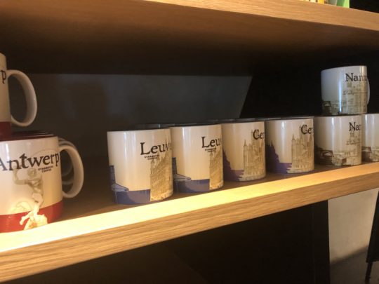 ルーベンとアントワープのスタバマグカップ