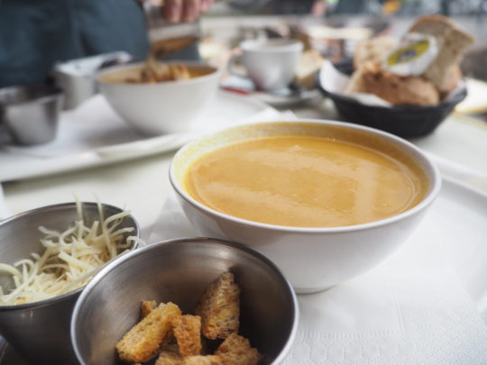 ブリュッセルでおすすめカフェ"ARCADI CAFE"のモーニング