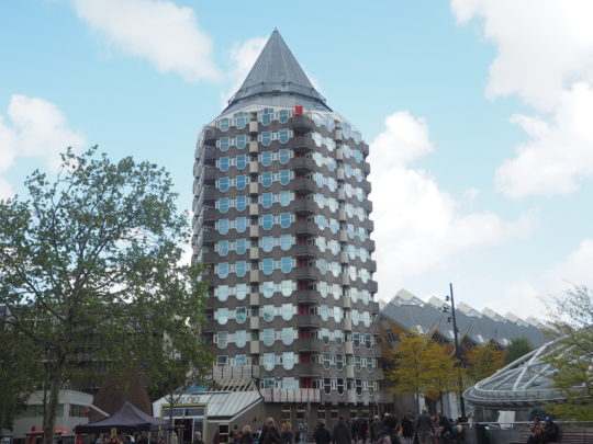 ロッテルダムの奇抜な建物
