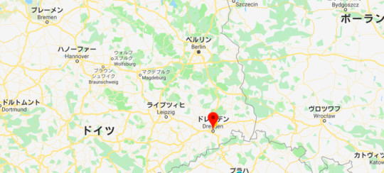 ドレスデンの場所