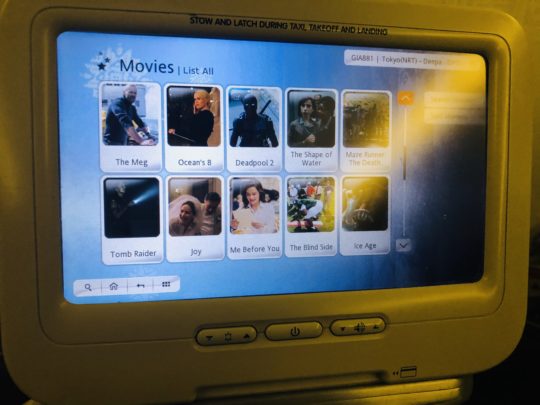 ガルーダインドネシア航空の映画