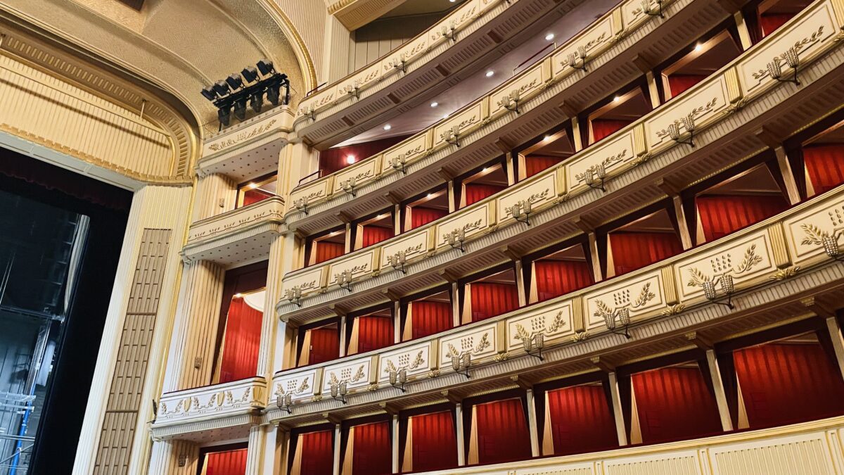ウィーン国立歌劇場のボックス席