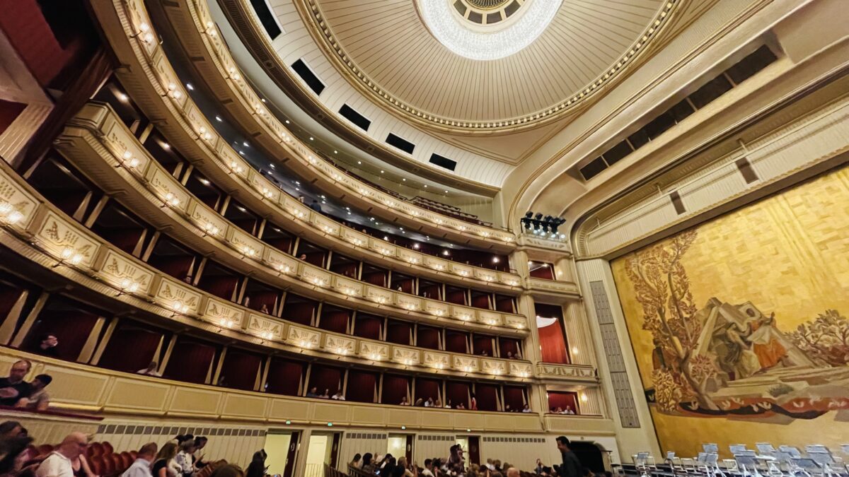 ウィーン国立歌劇場のボックス席