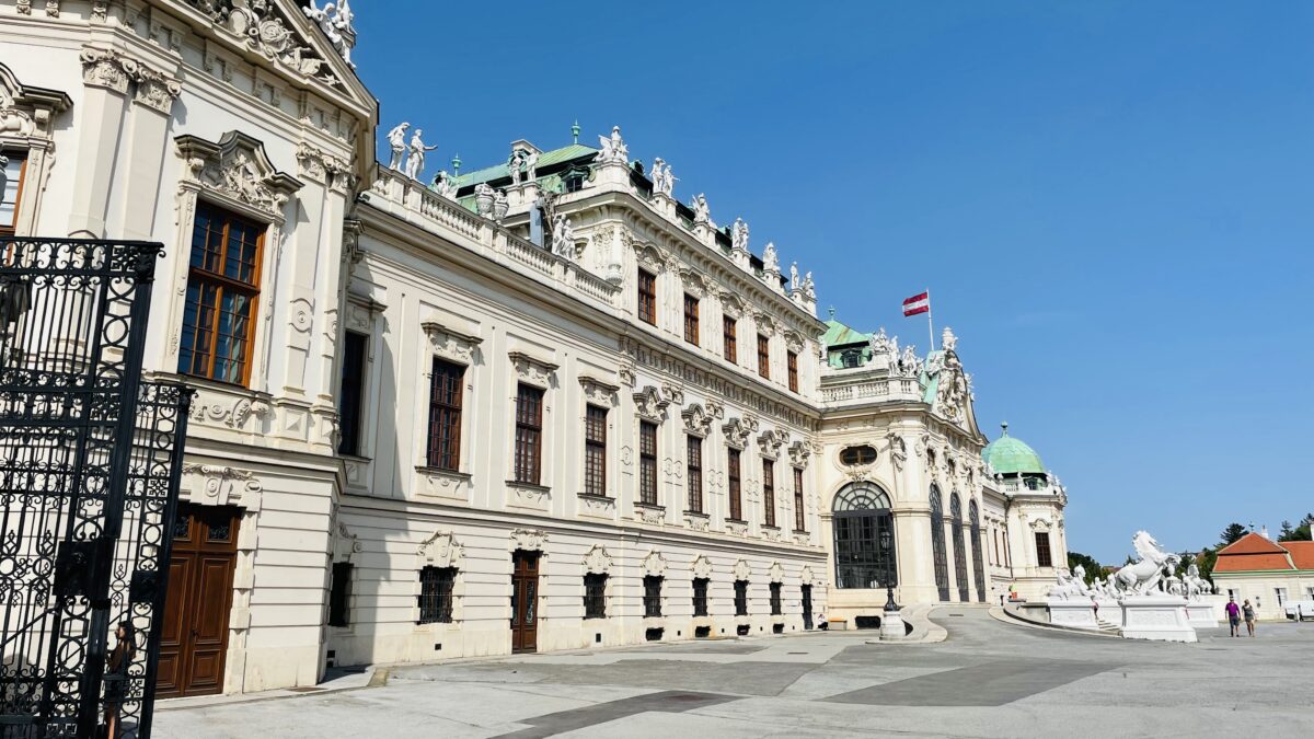 ウィーンのベルヴェデーレ宮殿上宮