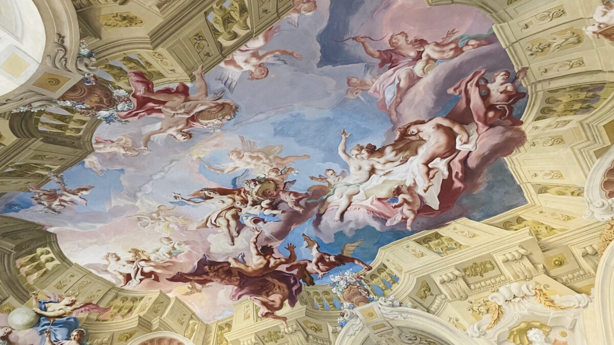 ベルヴェデーレ宮殿上宮美術館の天井画