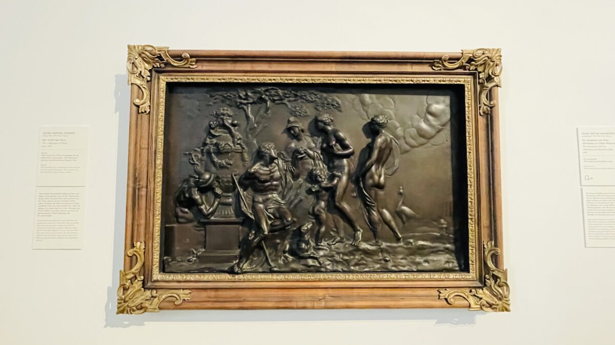 ベルヴェデーレ宮殿上宮美術館に展示されている銅版画