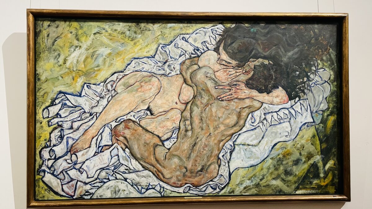 ベルヴェデーレ宮殿上宮美術館に展示されているエゴン・シーレ（Egon Schiele）の絵画
