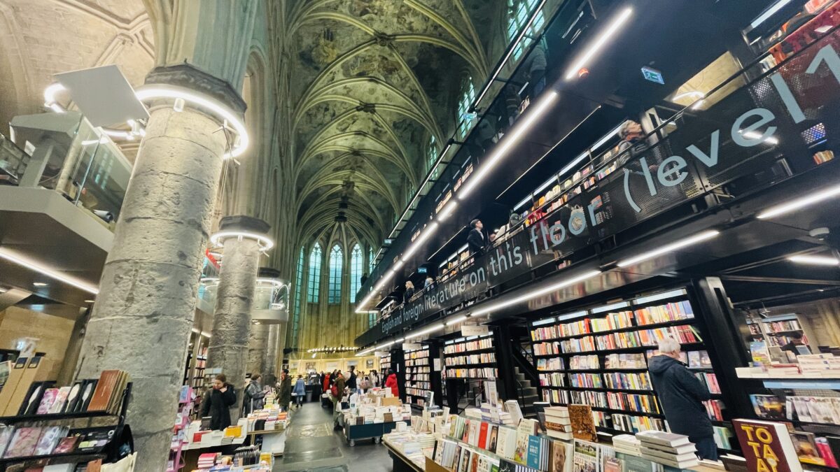 マーストリヒトの世界で1番美しい本屋