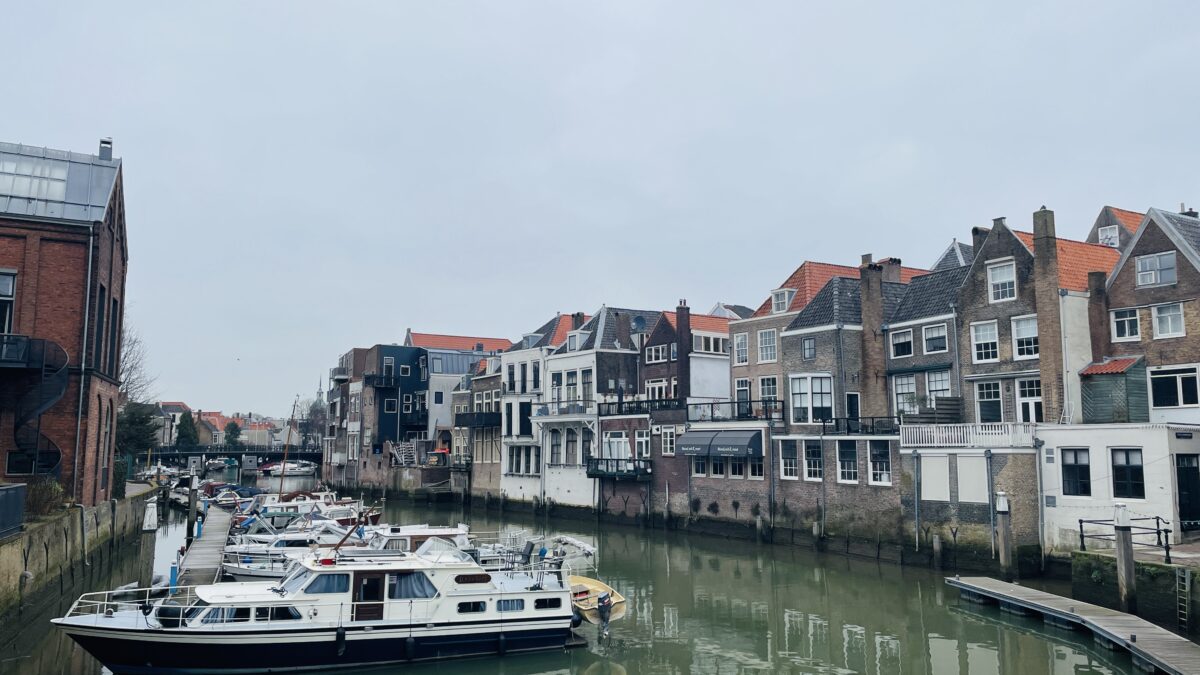 オランダドルトレヒトの運河