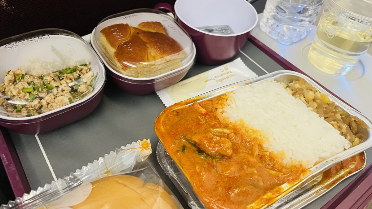 タイ国際航空機内食（普通食）