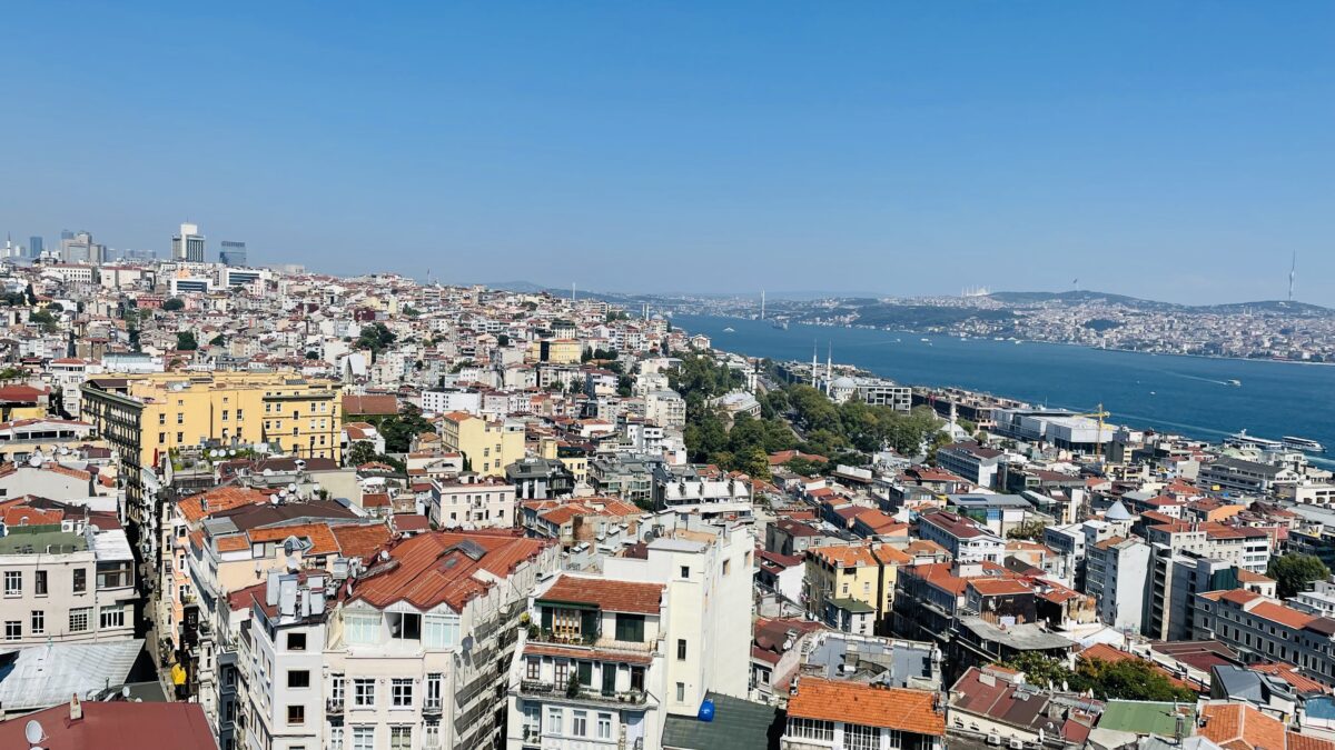 ガラタ塔から見えるイスタンブールの街並み（アジア側）