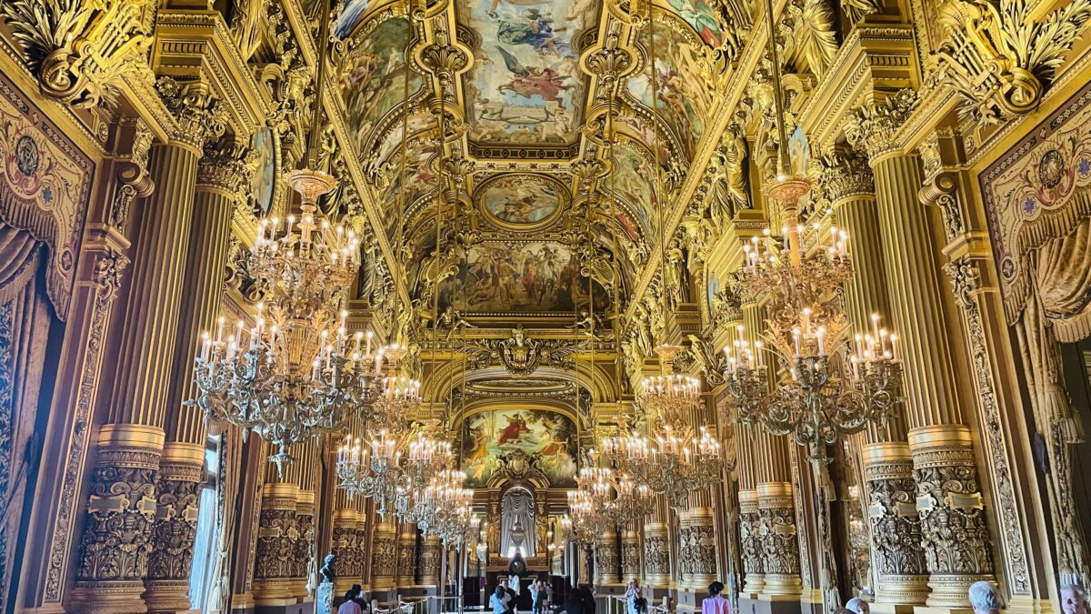 パリ・オペラ座の大休憩室の天井