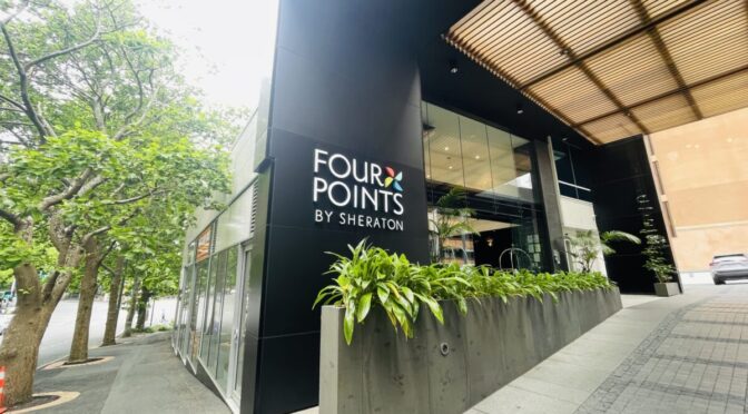 Four Points by Sheratonオークランド エントランス