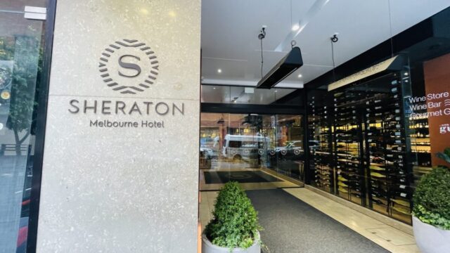 シェラトンメルボルンホテル宿泊記 スパ無料券と毎日もらえるチョコレートボックス