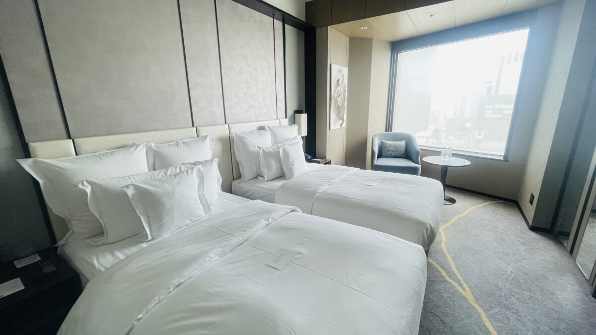 ANAインターコンチネンタルホテル東京 最上級スイート「雅」のセカンドベッドルーム