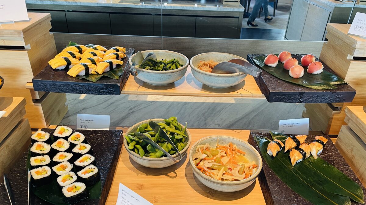 ANAインターコンチネンタルホテル東京 クラブラウンジ 朝食 和食