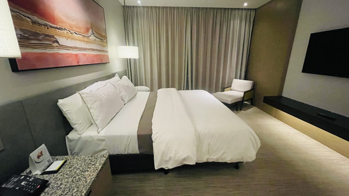 ウェスティン・パース(The Westin Perth)のクラブスイートルーム(寝室)