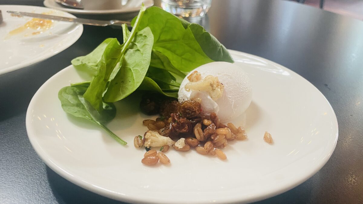 ウェスティン・パース(The Westin Perth)の朝食 ポーチドエッグ