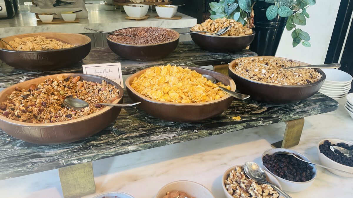 ウェスティン・パース(The Westin Perth)の朝食 シリアル