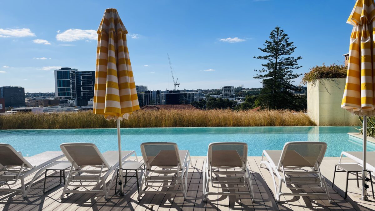 ウェスティン・パース(The Westin Perth)のインフィニティプール