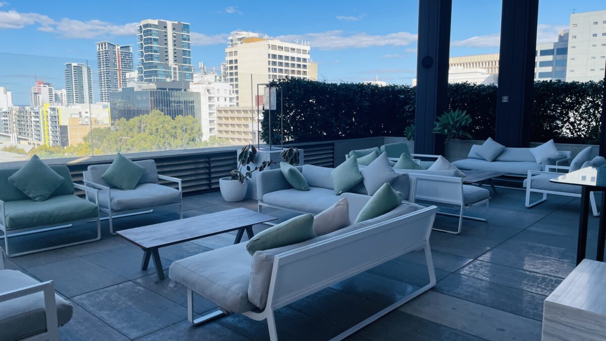 ウェスティン・パース(The Westin Perth)のプールサイド