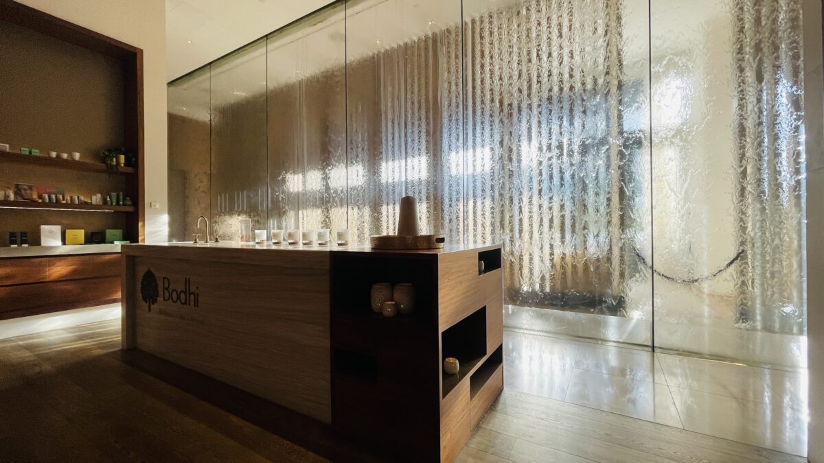 ウェスティン・パース(The Westin Perth)のスパ(滝)