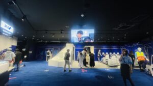 ANA Blue Base Tour 体験エリア