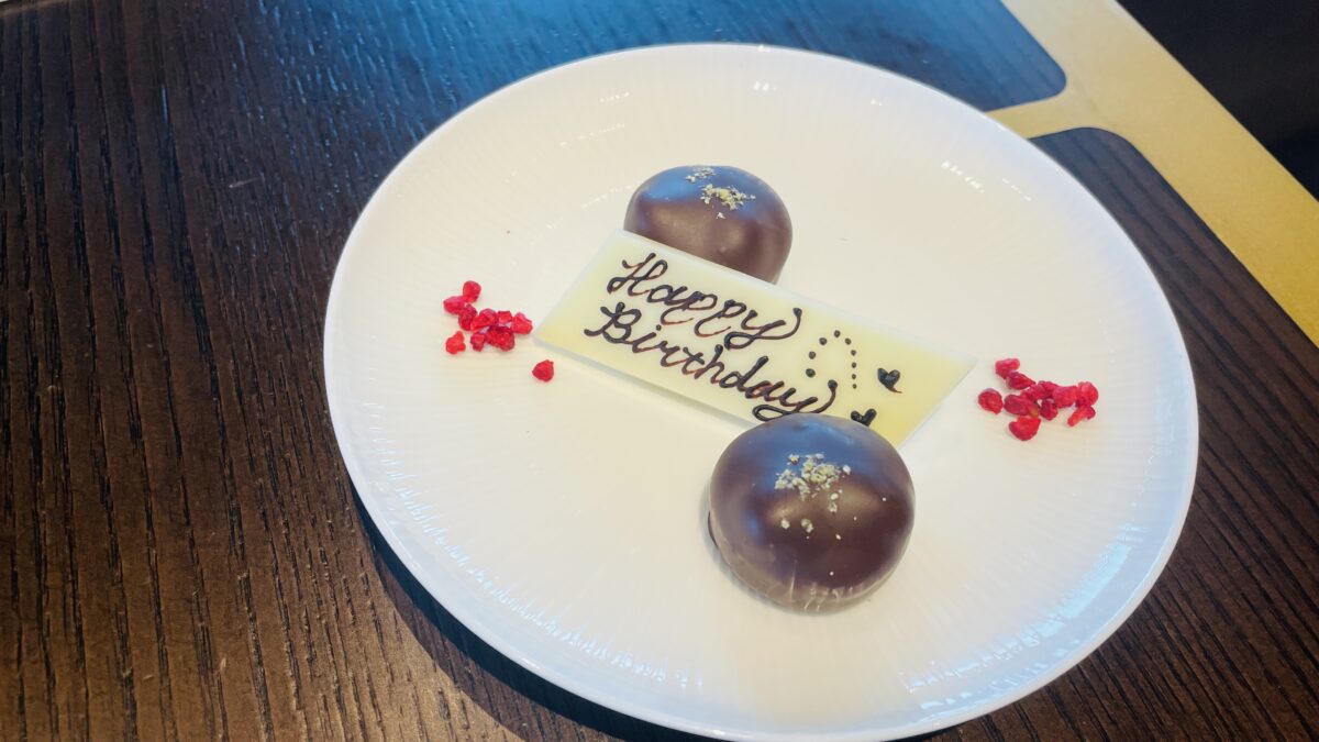 ウェスティンホテル横浜の朝食 誕生日プレゼント