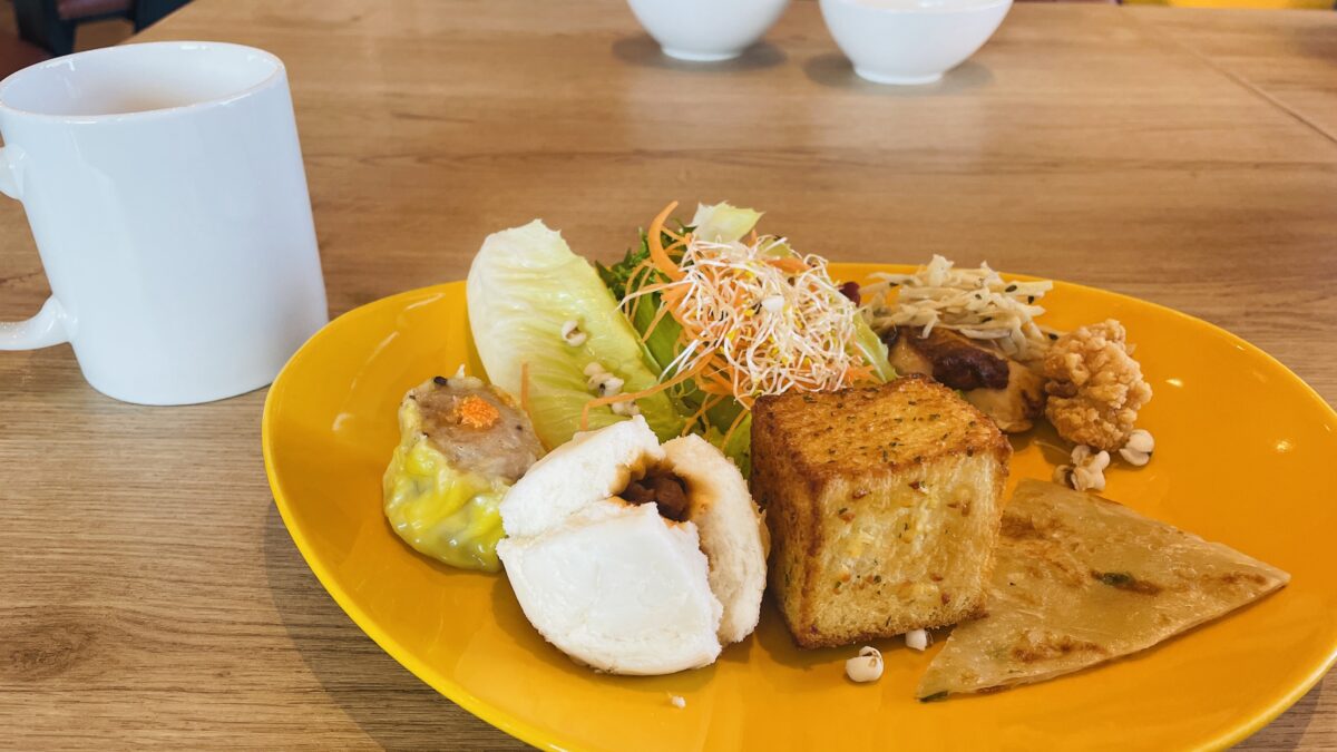 W台北 朝食プレート